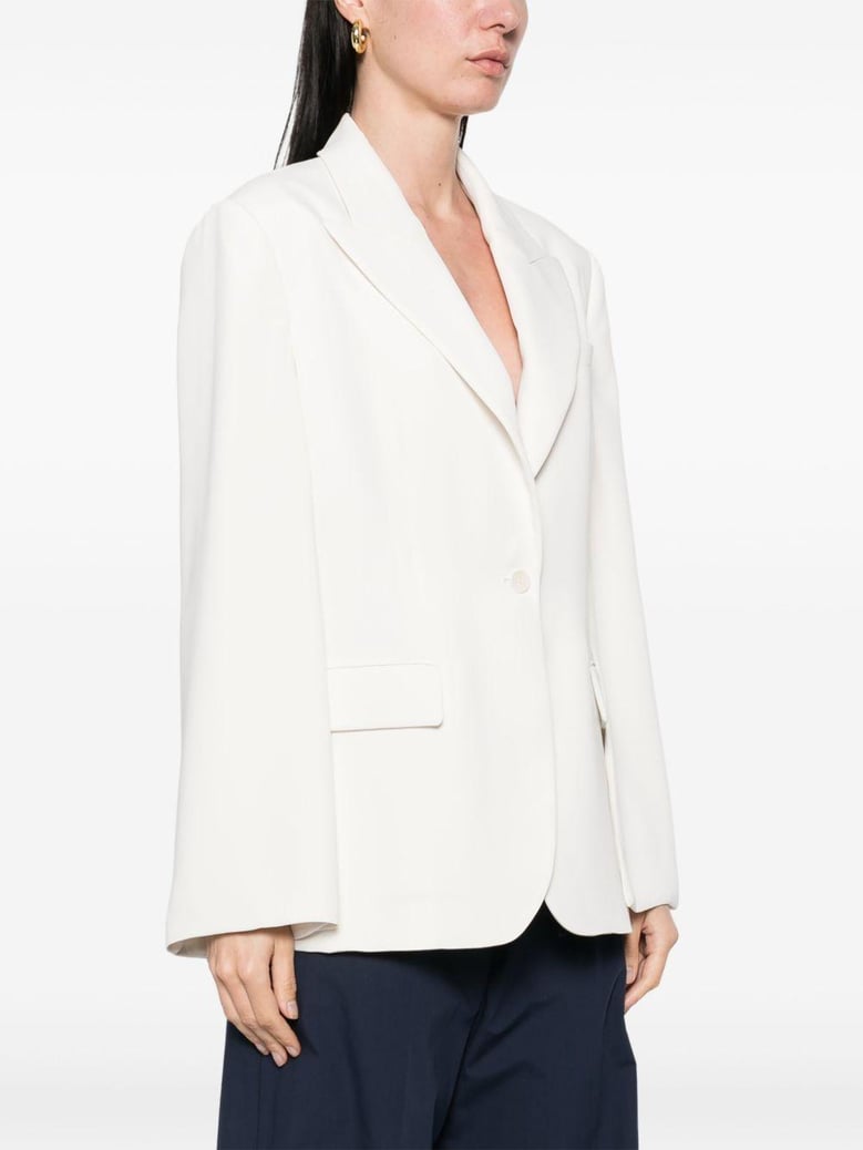 single-breasted blazer jacket by Selfnex