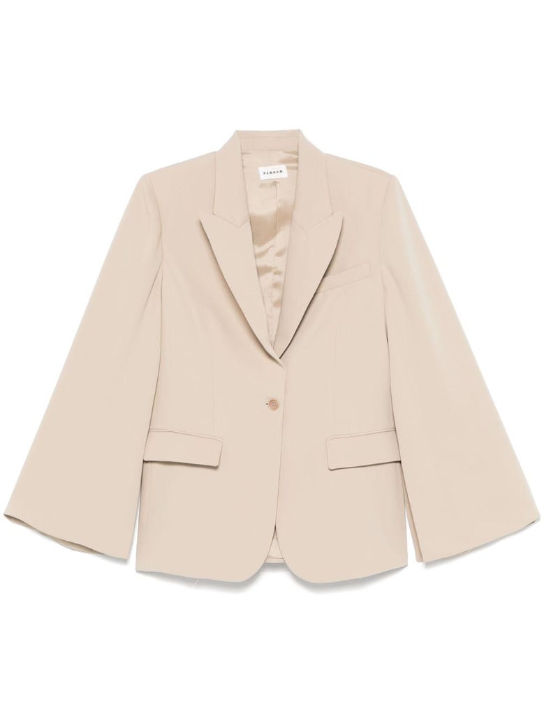 single-breasted blazer jacket by Selfnex