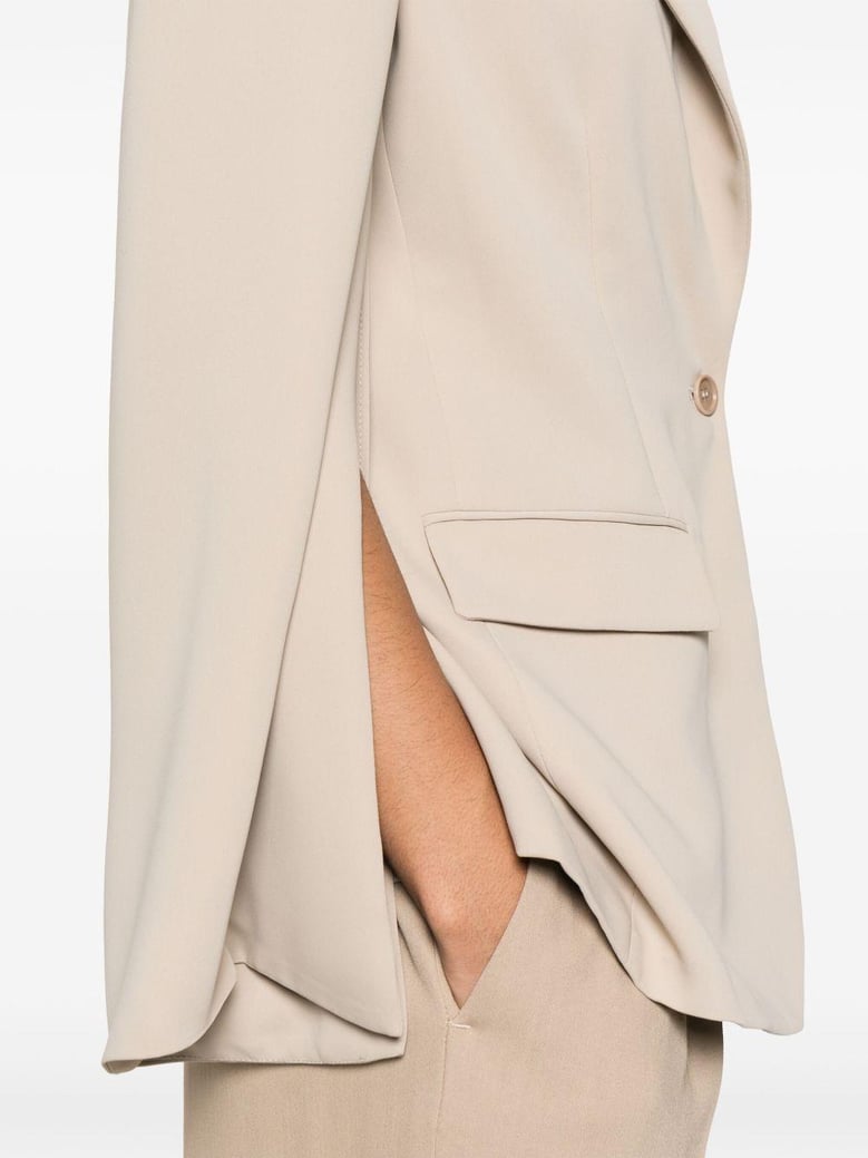 single-breasted blazer jacket by Selfnex