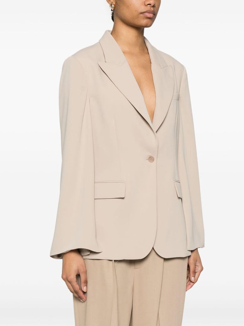 single-breasted blazer jacket by Selfnex