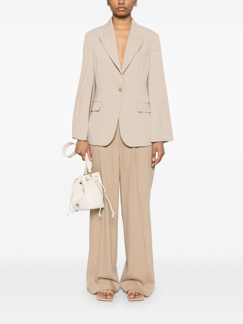 single-breasted blazer jacket by Selfnex
