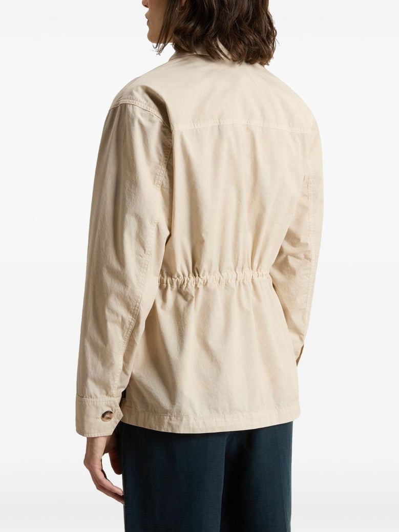 cotton shirt jacket by Selfnex
