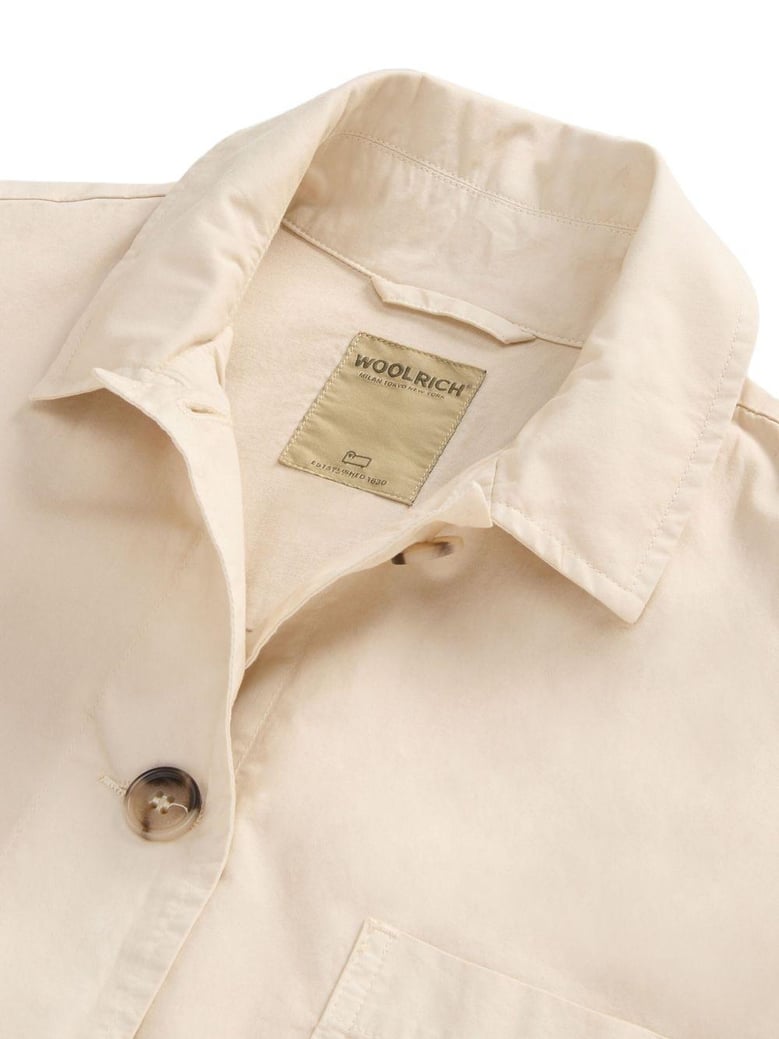 cotton shirt jacket by Selfnex