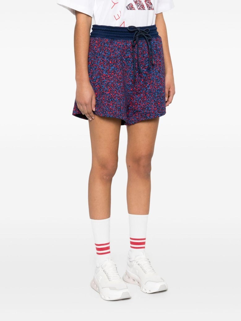 logo cotton shorts by Selfnex