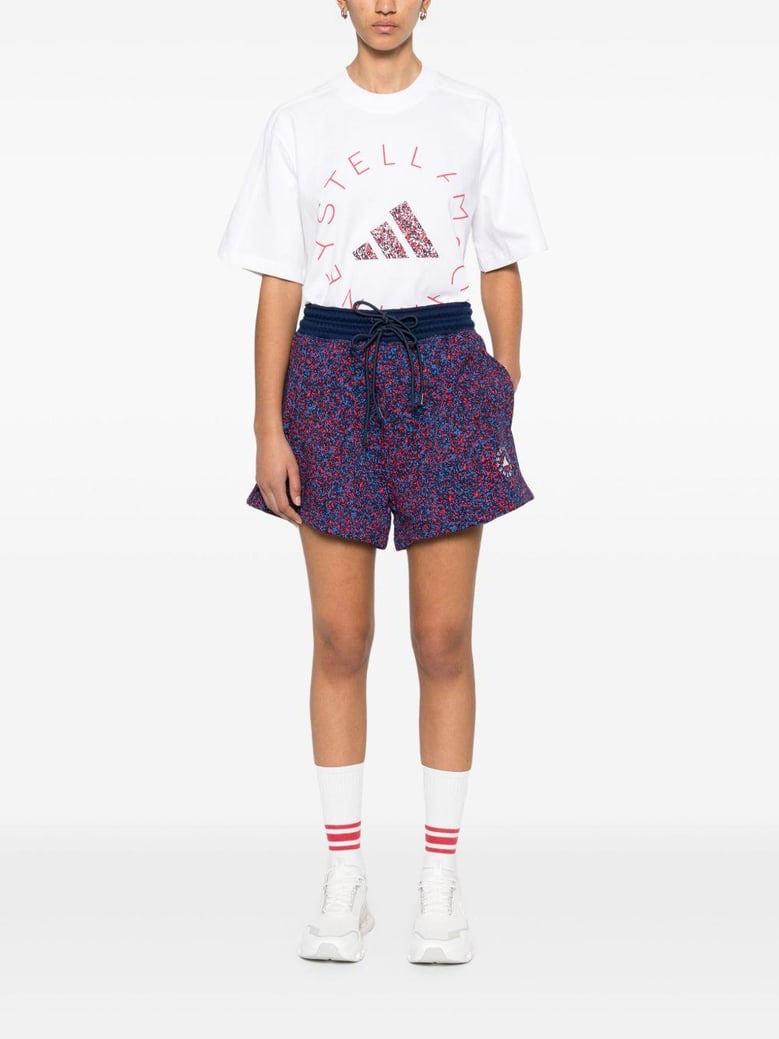 logo cotton shorts by Selfnex