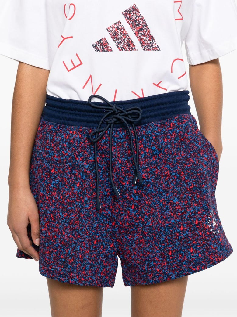 logo cotton shorts by Selfnex
