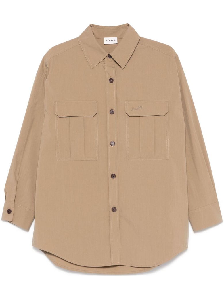 nylon and cotton blend shirt by Selfnex