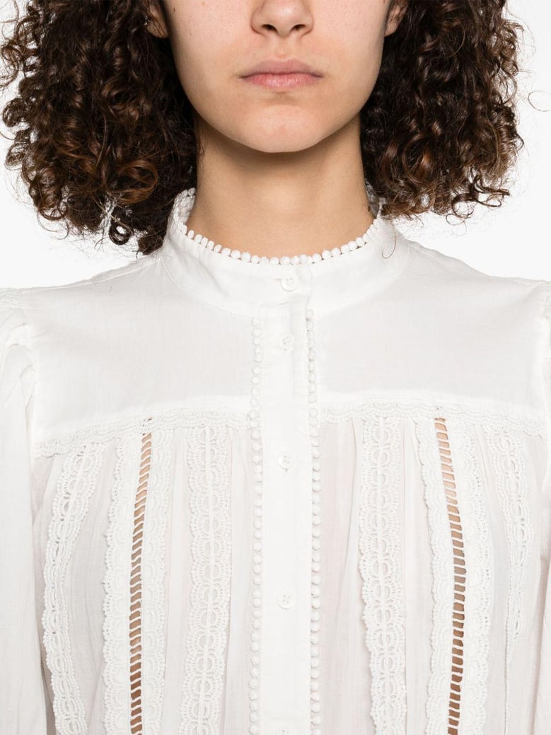 cora cotton blouse by Selfnex