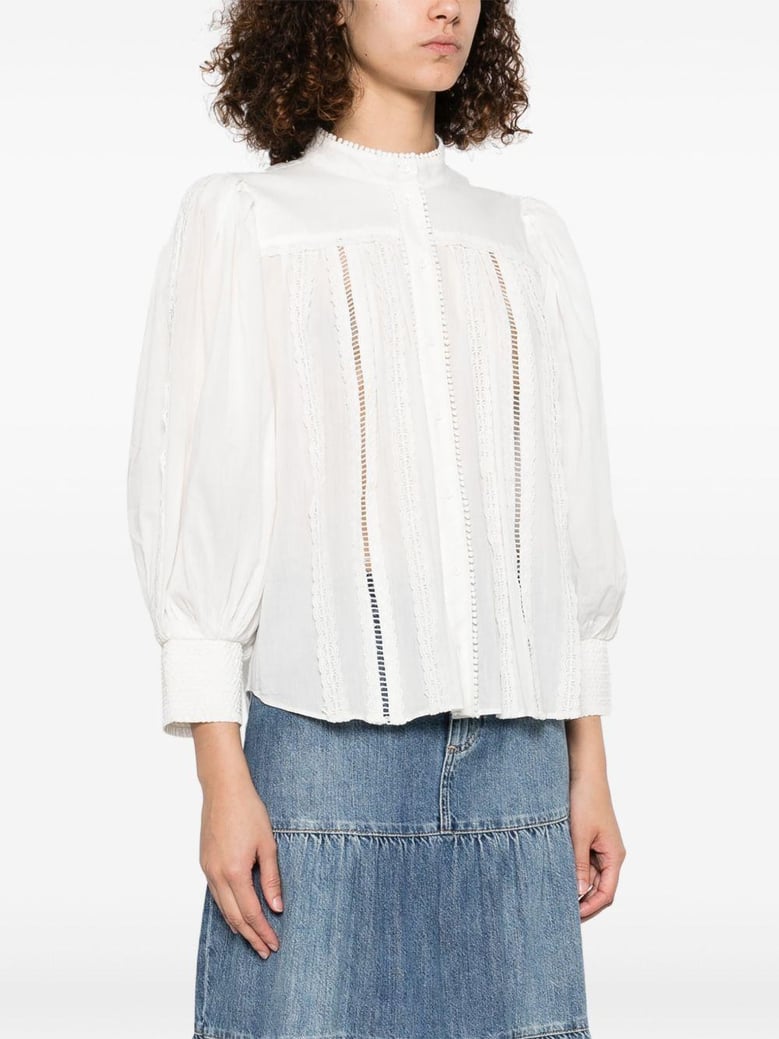 cora cotton blouse by Selfnex