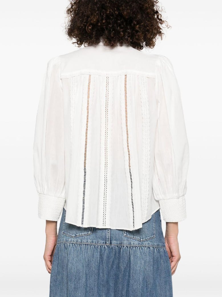 cora cotton blouse by Selfnex