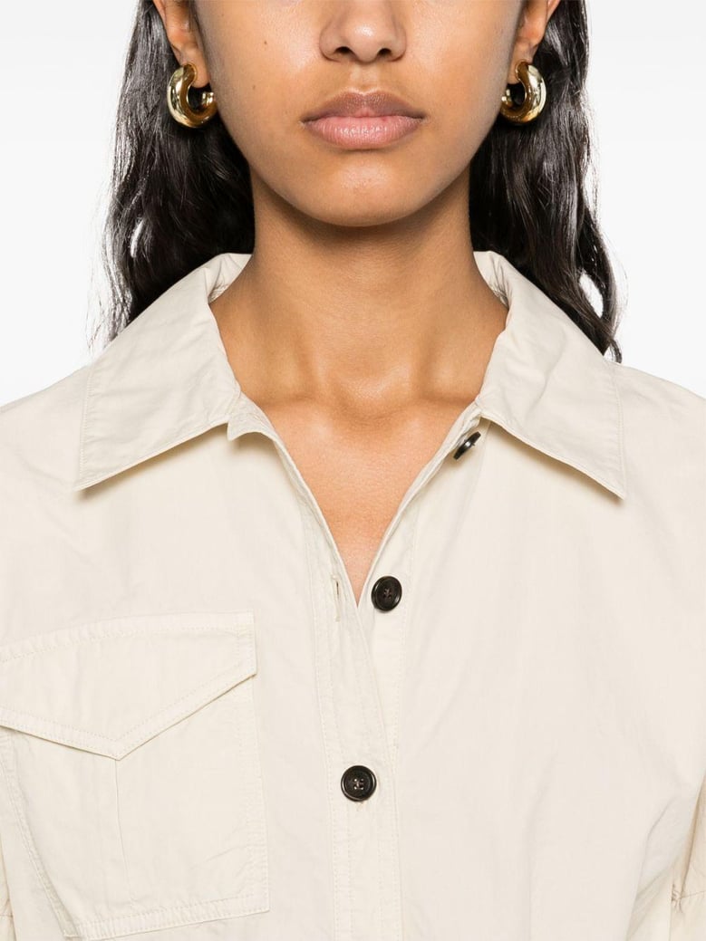 cotton shirt dress by Selfnex