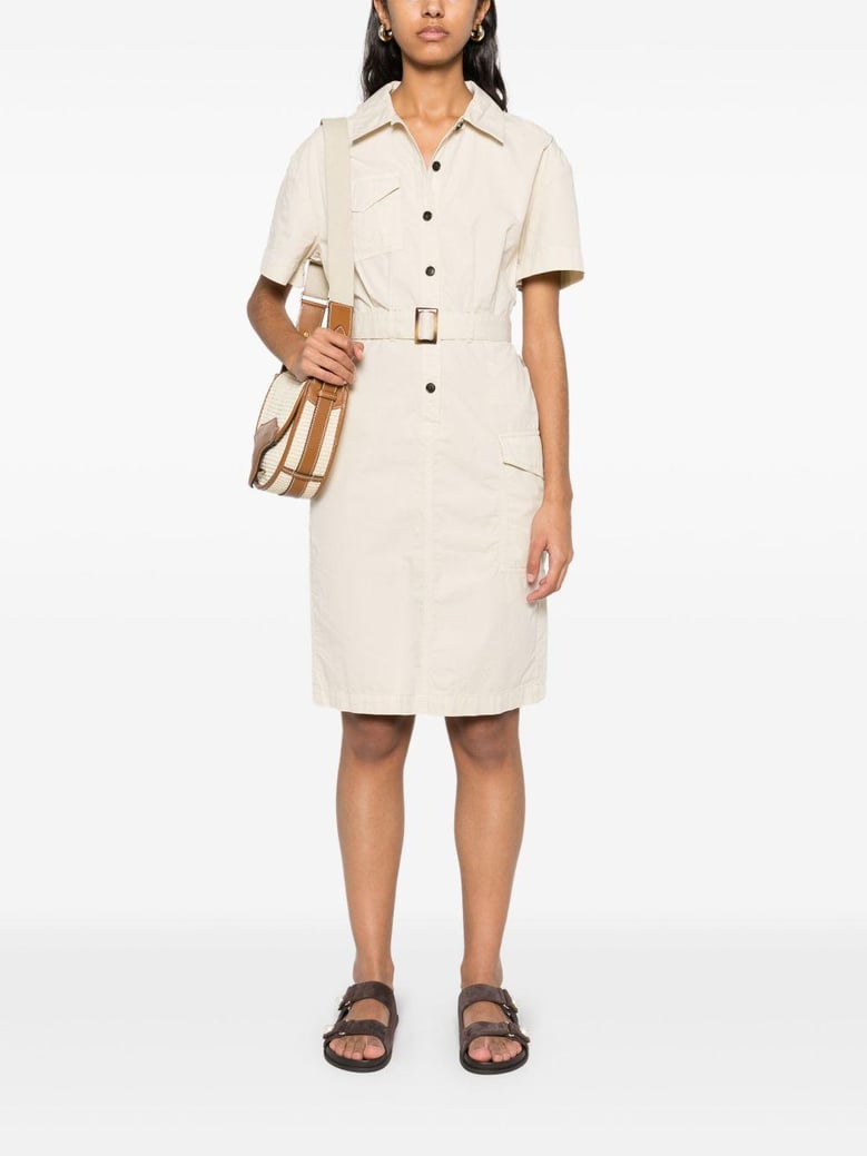 cotton shirt dress by Selfnex