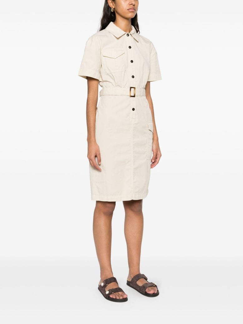 cotton shirt dress by Selfnex