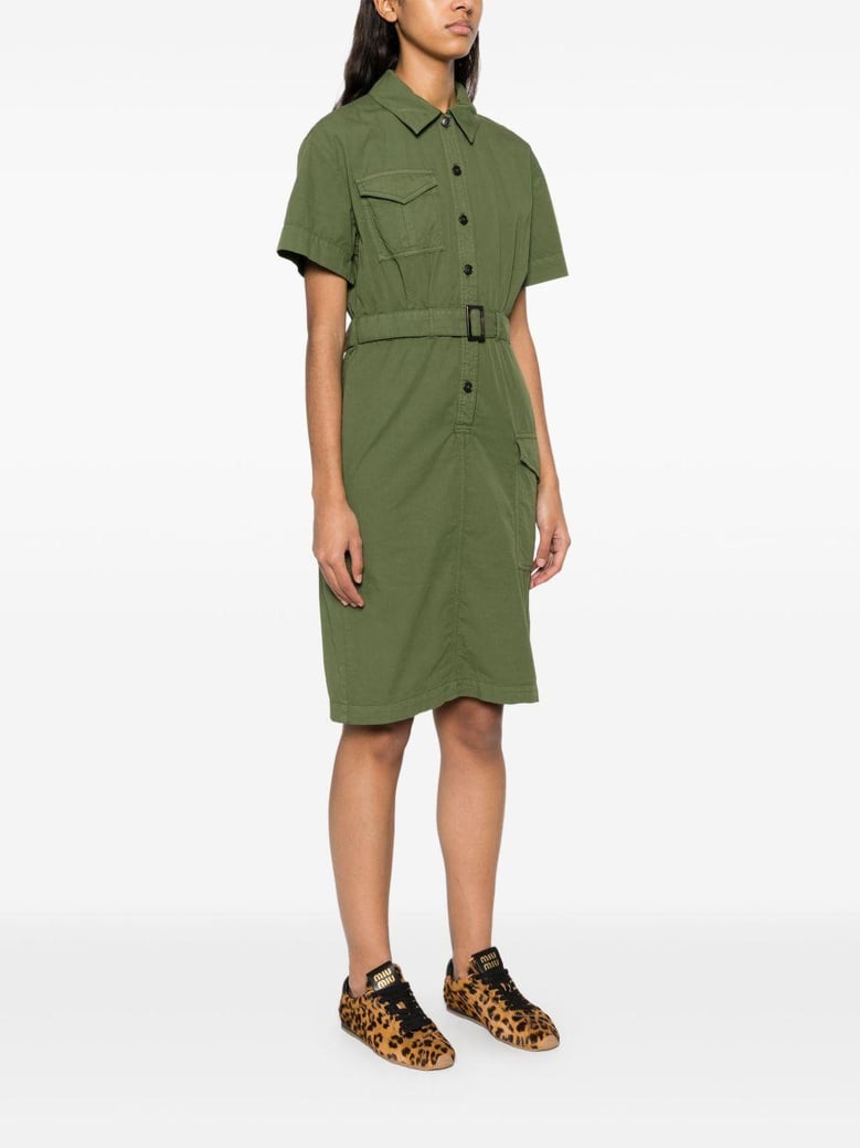 cotton shirt dress by Selfnex