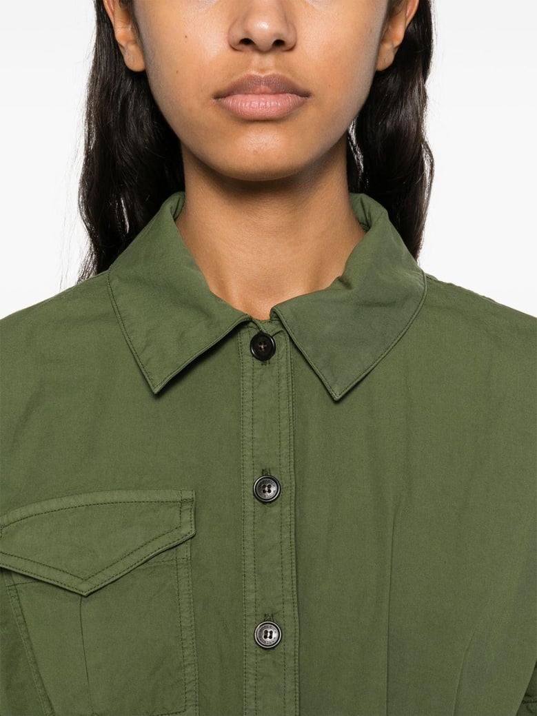 cotton shirt dress by Selfnex