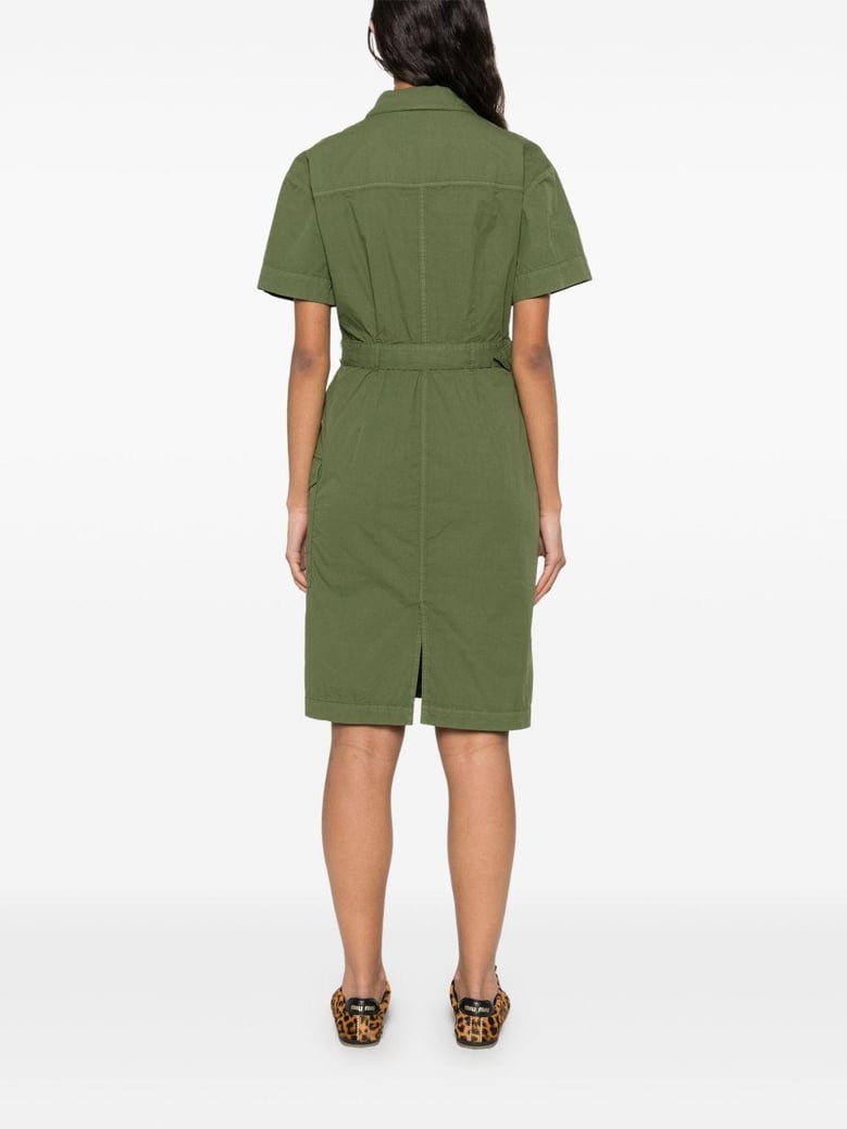 cotton shirt dress by Selfnex