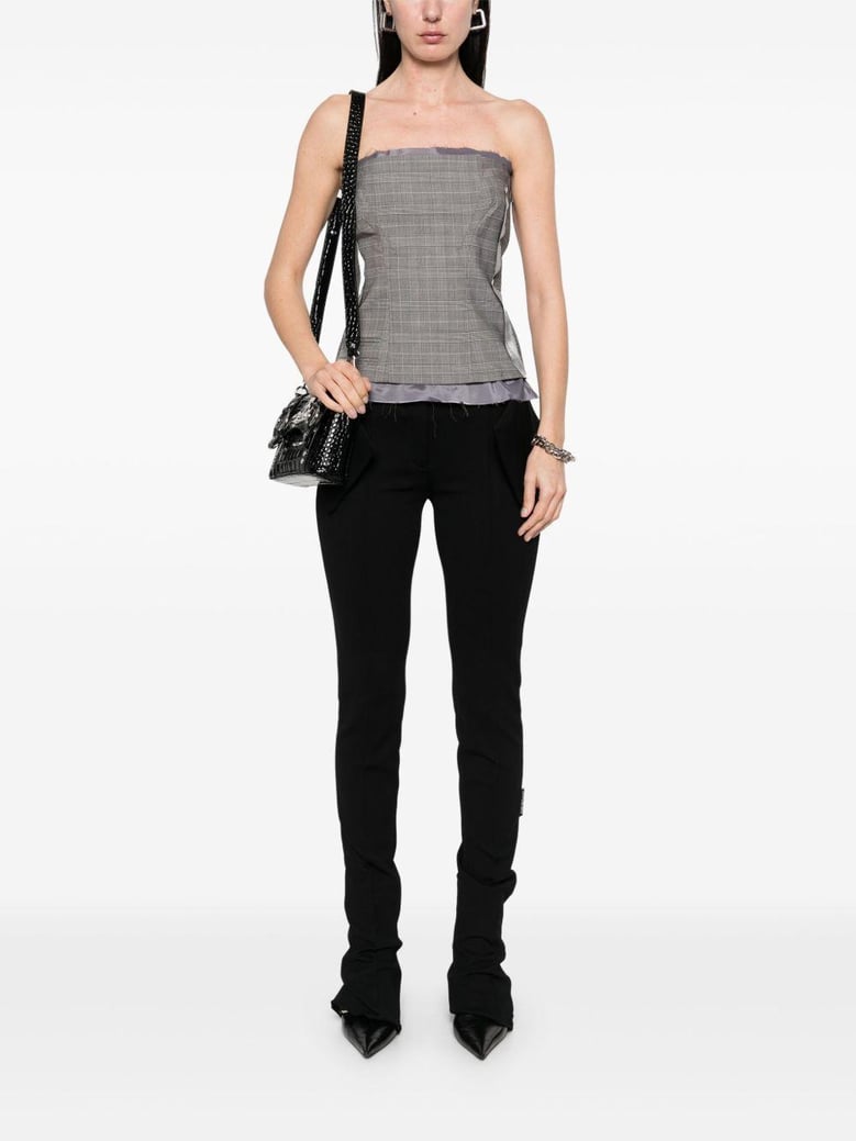 wool blend corset by Selfnex