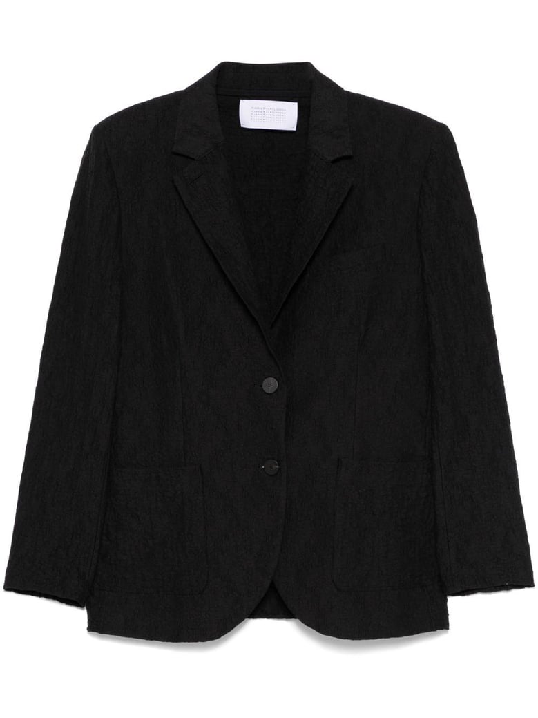 cotton blend blazer jacket by Selfnex
