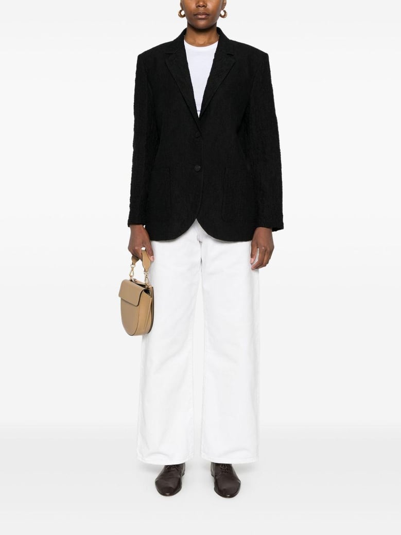 cotton blend blazer jacket by Selfnex