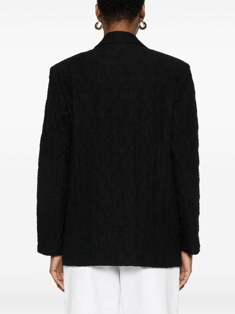 cotton blend blazer jacket by Selfnex
