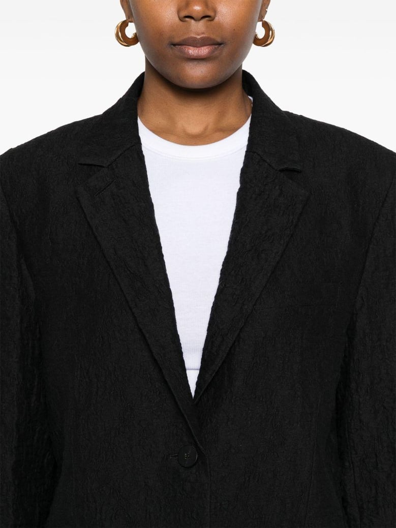 cotton blend blazer jacket by Selfnex