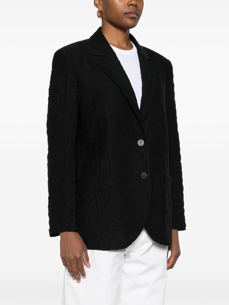 cotton blend blazer jacket by Selfnex
