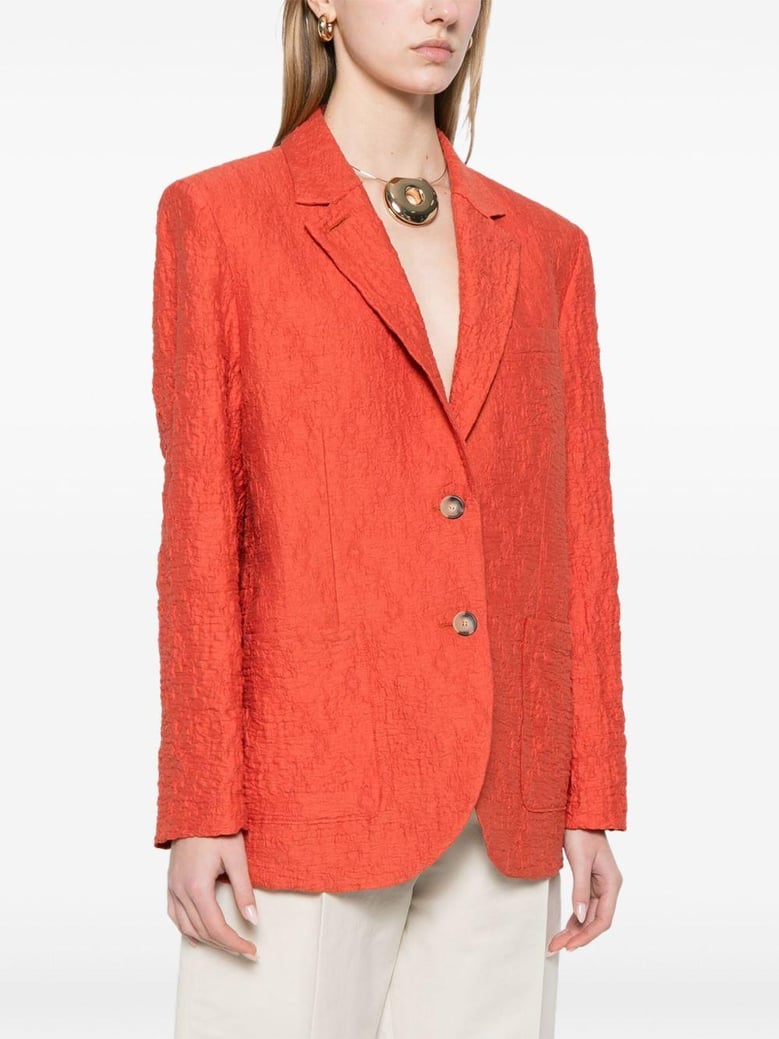cotton blend blazer jacket by Selfnex