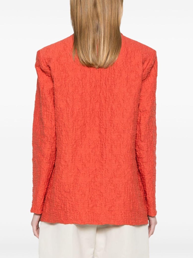 cotton blend blazer jacket by Selfnex