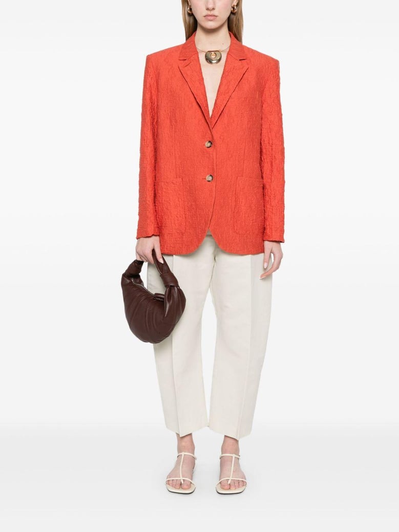 cotton blend blazer jacket by Selfnex