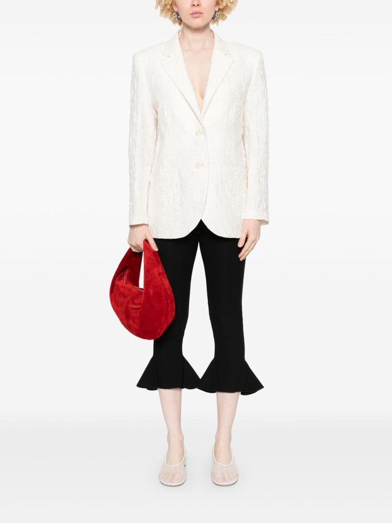 cotton blend blazer jacket by Selfnex