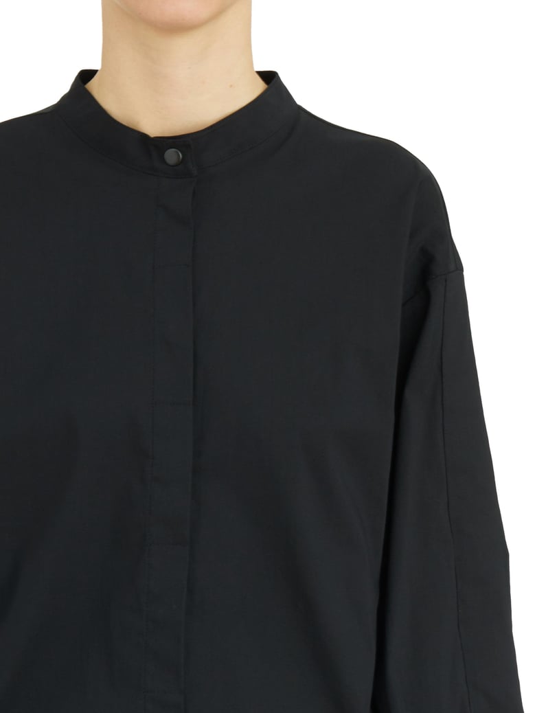 high neck cotton shirt by Selfnex