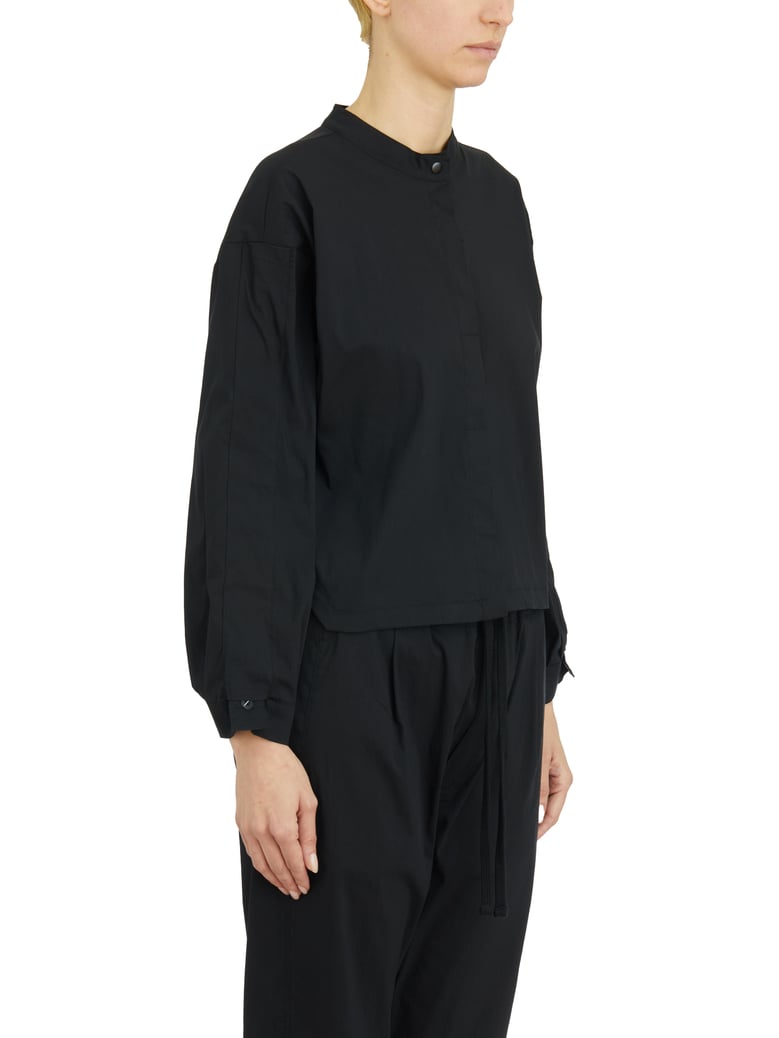 high neck cotton shirt by Selfnex