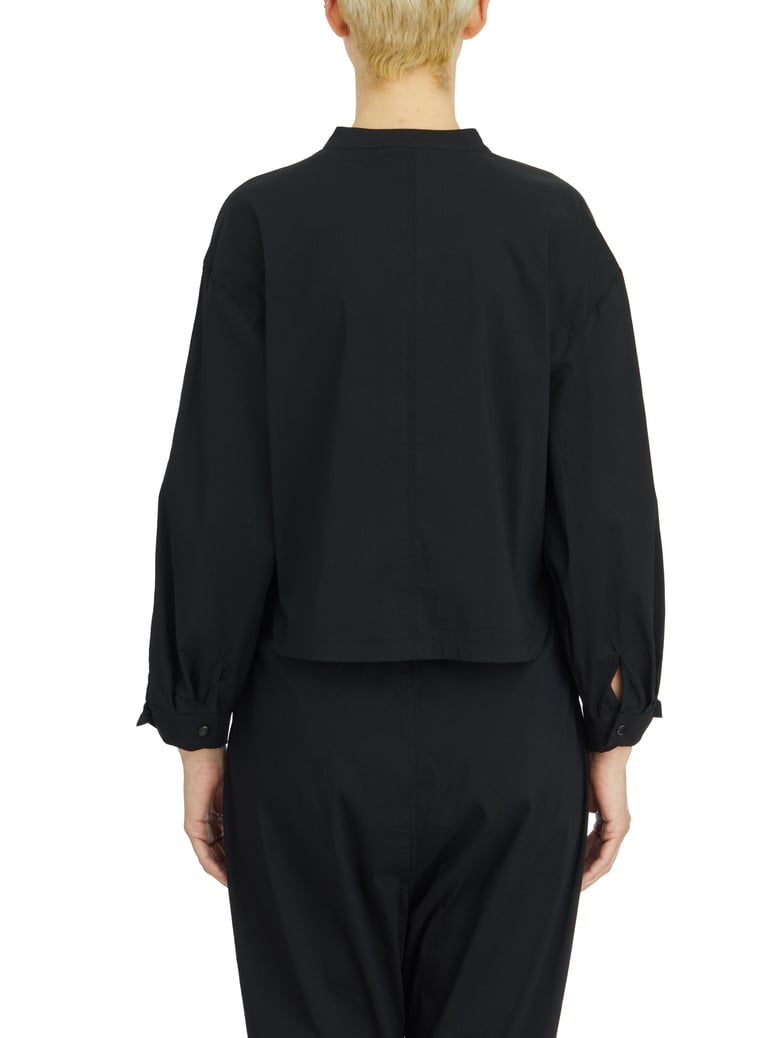 high neck cotton shirt by Selfnex