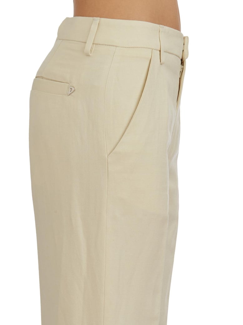 reina trousers in viscose and linen by Selfnex