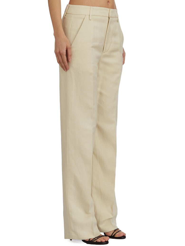 reina trousers in viscose and linen by Selfnex