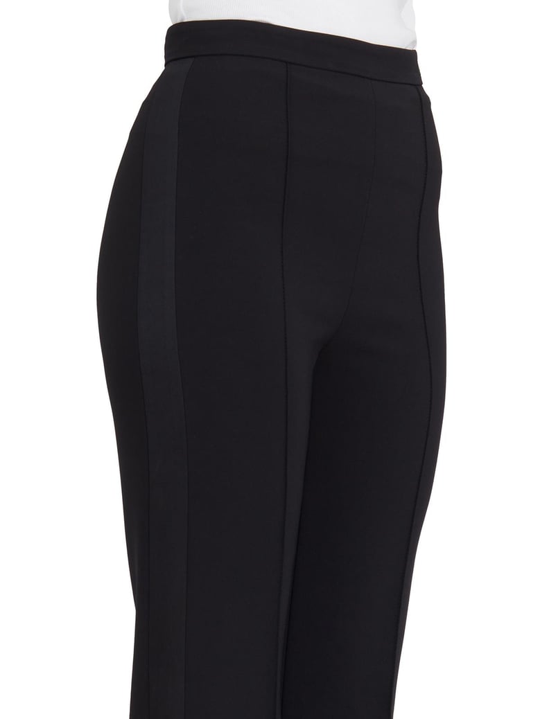 crepe palazzo pants by Selfnex