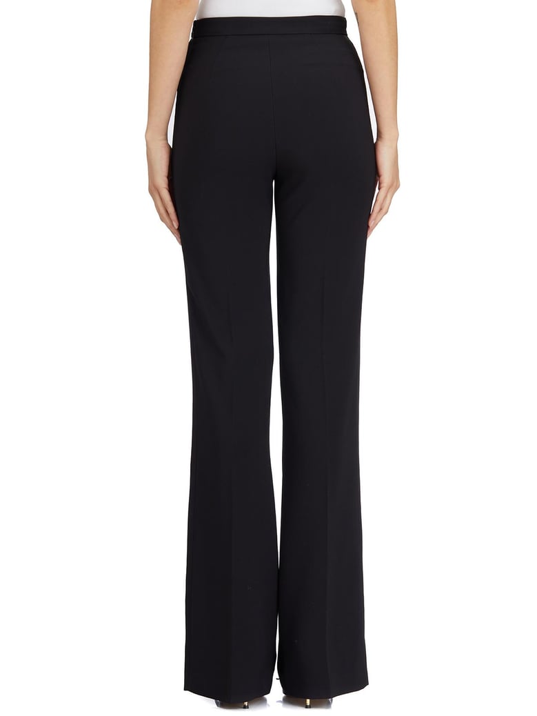 crepe palazzo pants by Selfnex
