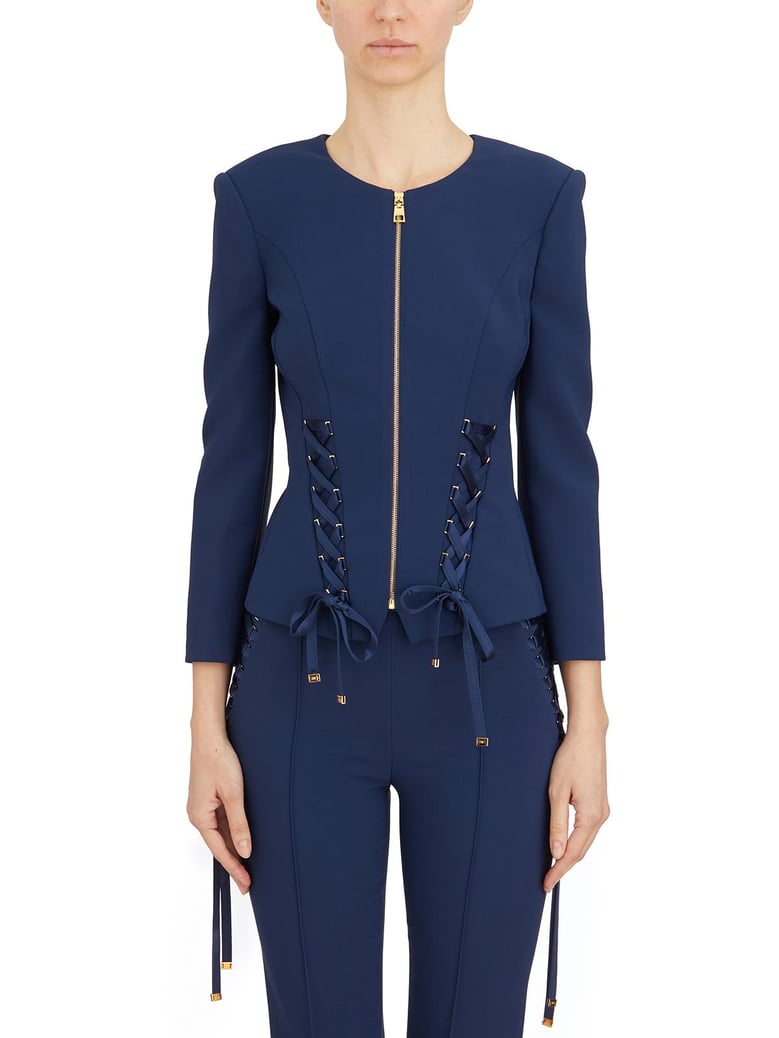 slim jacket with zip by Selfnex