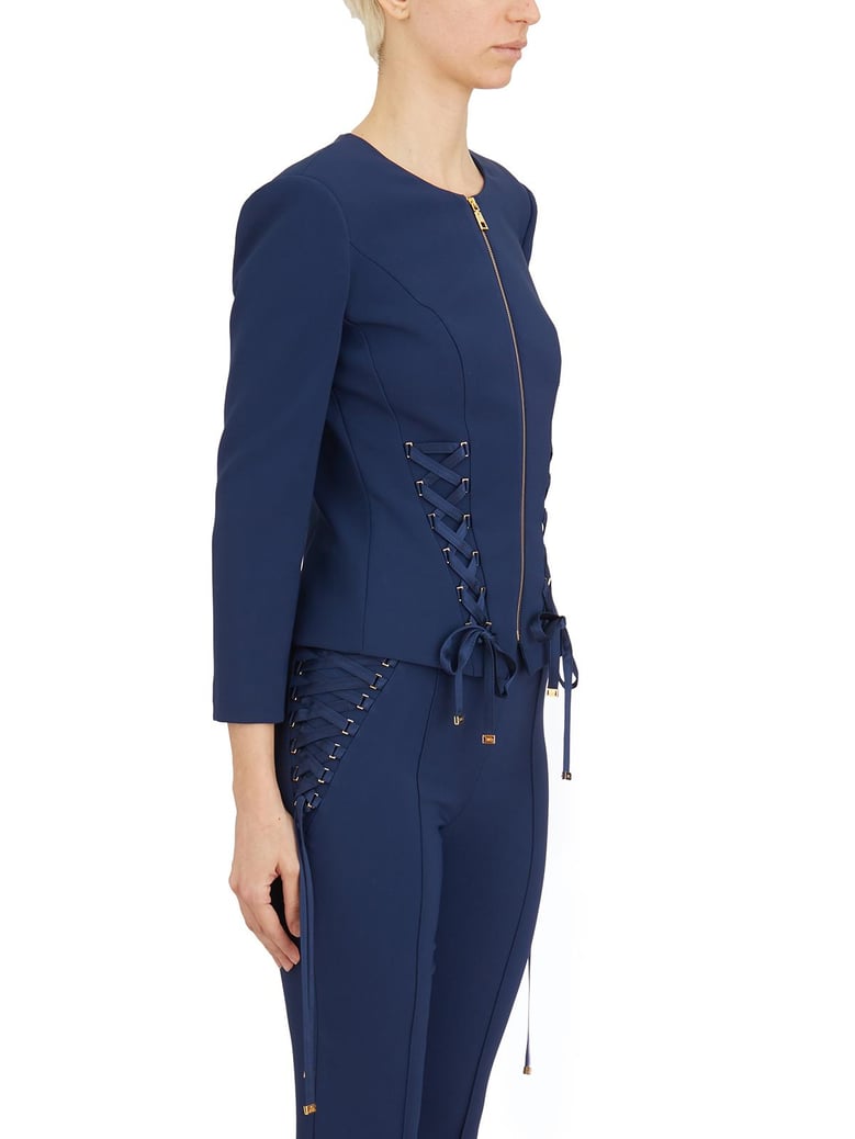 slim jacket with zip by Selfnex