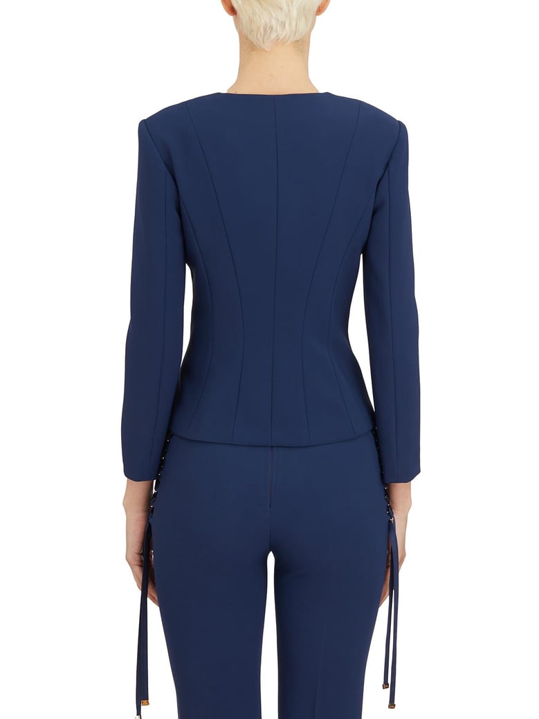 slim jacket with zip by Selfnex