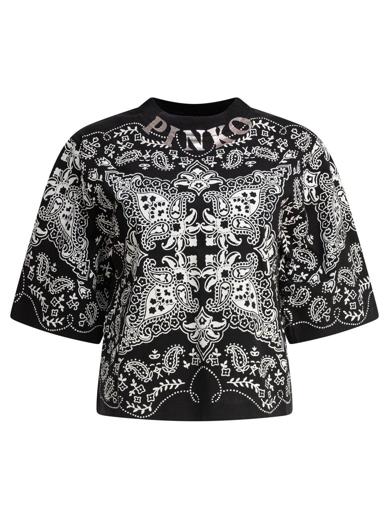 paisley print t shirt by Selfnex