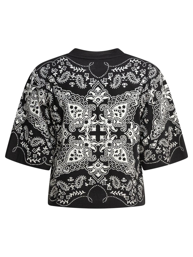 paisley print t shirt by Selfnex