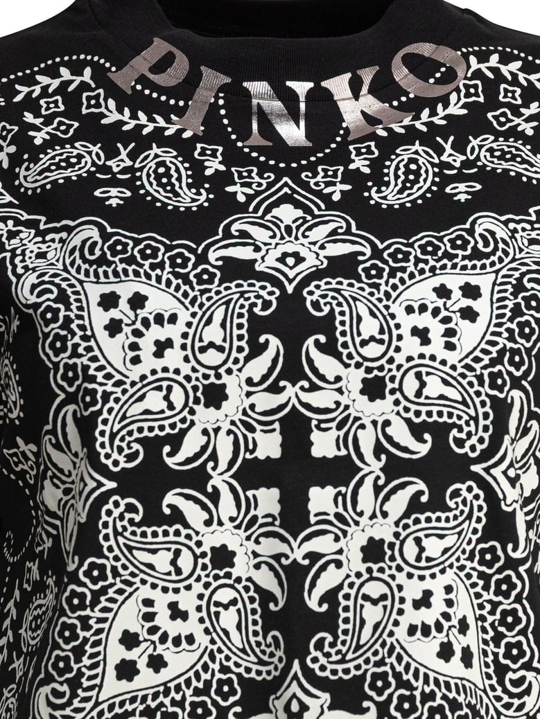 paisley print t shirt by Selfnex