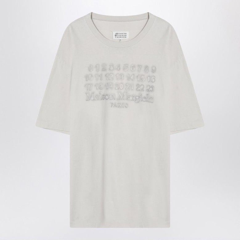 t-shirt with embroidered logo by Selfnex