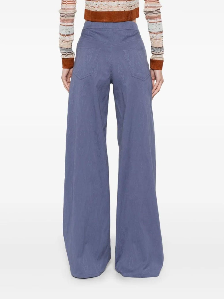 jacquard trousers by Selfnex