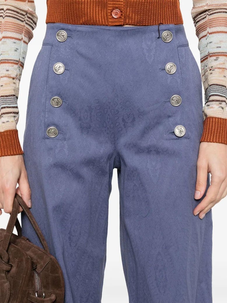 jacquard trousers by Selfnex