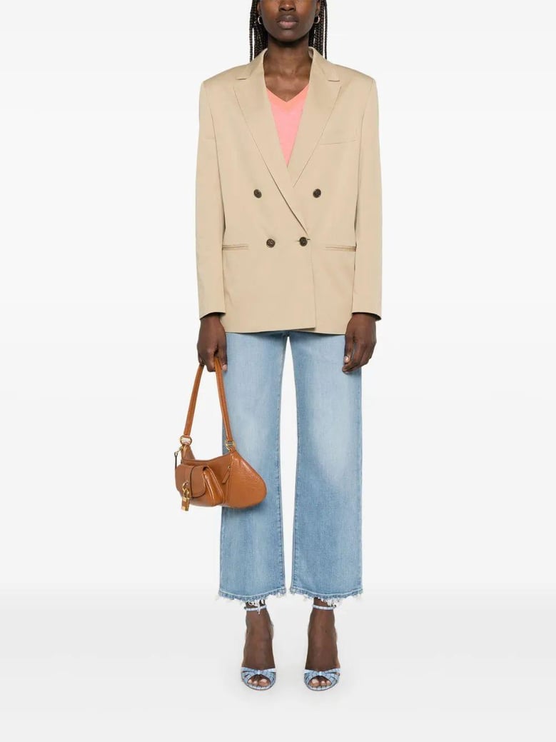 notched lapels blazer by Selfnex