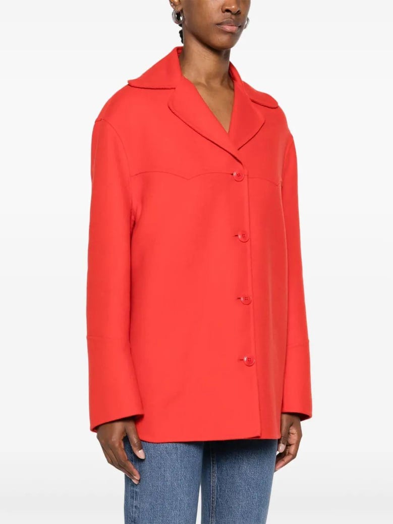 virgin wool coat by Selfnex