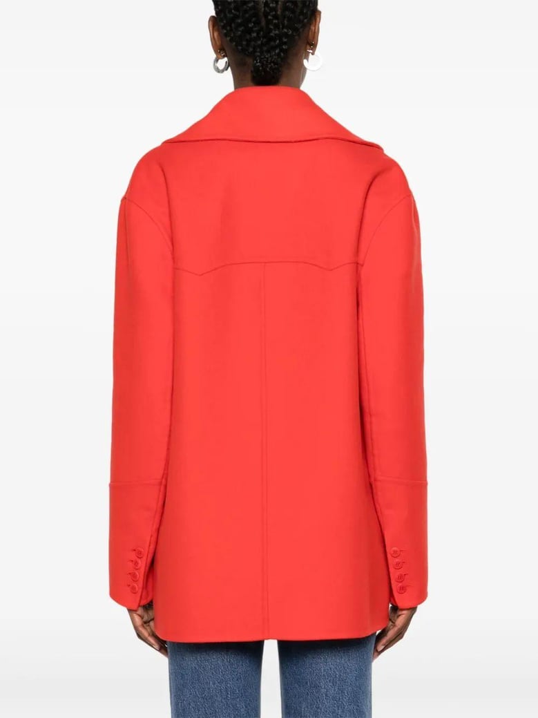 virgin wool coat by Selfnex