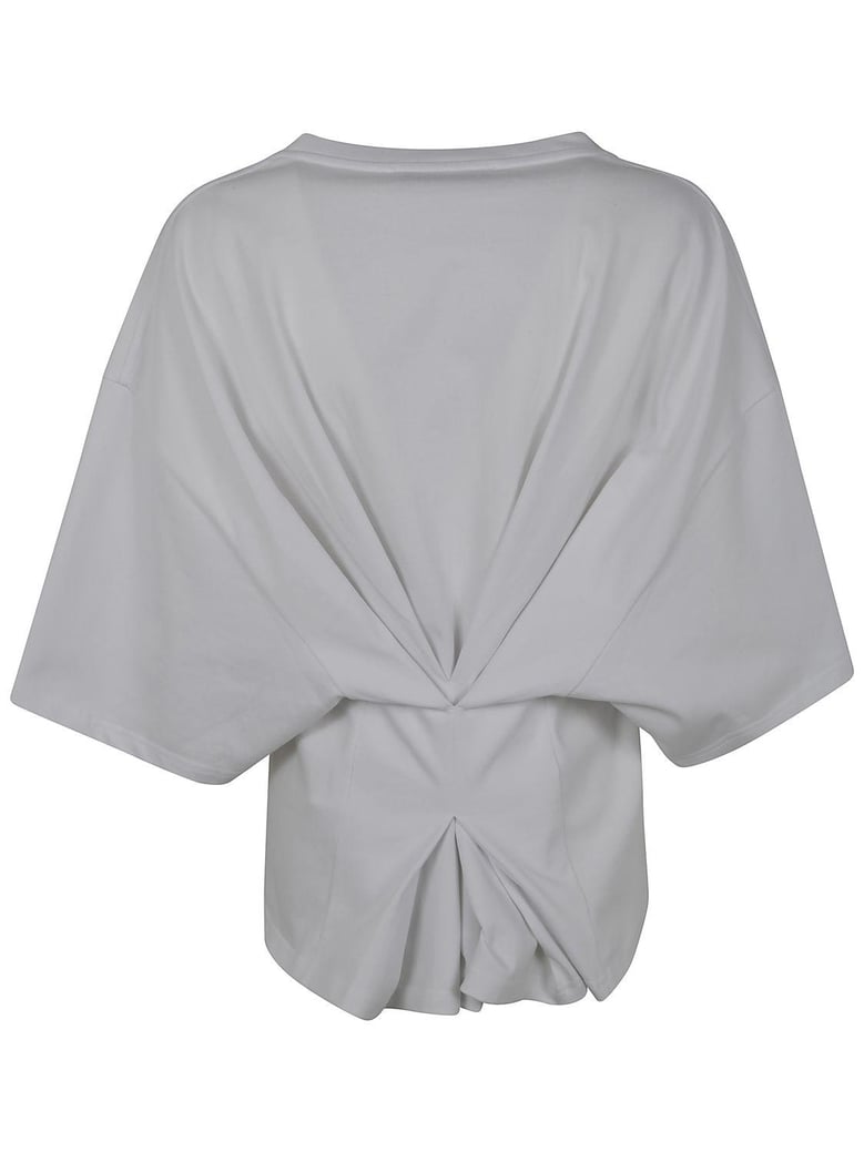 doyle draped short sleeved tee by Selfnex